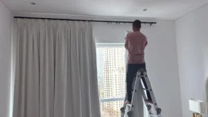 blackout curtain dubai